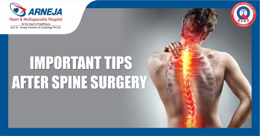 Important Tips After Spine Surgery