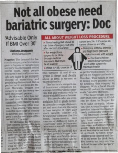 Arneja Hospital - Times of India coverage